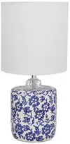 Keraminė stalinė lempa, 17.00 × 17.00 × 35.00 cm, DECORLIFE
