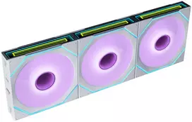 Lian Li UNI FAN SL-INF 120 FLEX Wireless ARGB 3er-Pack baltas | Gehäuselüfter