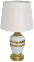 Keraminė lempa Bure, 17.60 × 17.60 × 30.00 cm, DECORLIFE