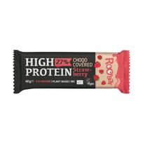 Roo'bar baltyminis batonėlis | 40 g | Choco & Strawberry