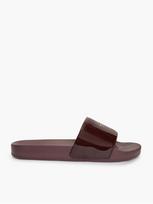 TOMMY HILFIGER Moteriškos lauko šlepetės,TJW PATENT SLIDES
