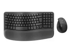 Logitech Wave & Lift Combo langaton näppäimistö ja hiiri