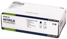 Pirštinės vienkartinės Guide Nitrile Gloves Without Powder, mėlyna sp., XL, 100 vnt.