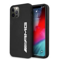 Mercedes-AMG silikoninis dėklas iPhone 12 Pro Max – juodas