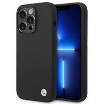 BMW silikoninis dėklas iPhone 14 Pro Max – juodas