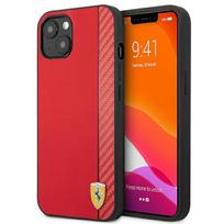 Ferrari dėklas iPhone 13 mini – raudonas (On Track Stripe)