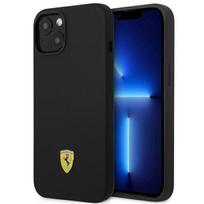 Ferrari silikoninis dėklas iPhone 14 Plus – juodas