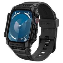 Spigen Rugged Armor dėklas Apple Watch 10 46mm – juodas