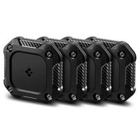 Spigen tough armor 4-pack dėklas skirtas apple airtag 1/2 - juoda