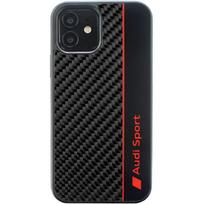 Audi anglies pluošto dėklas iPhone 11/XR – juodas