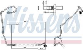Aukšto slėgio linija, oro kondicionavimas NISSENS 847019