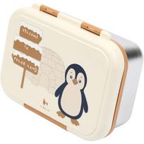 Fabelab nerūdijančio plieno pietų dėžutė "Penguin"