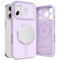 "iphone 17 Pro Magsafe" Korpuso Nugarėlė Silikoninė - Violetinė