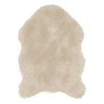 Smėlio spalvos dirbtinis kailis Tiseco Home Studio Sheepskin, 60 x 90 cm