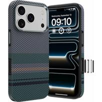 Benks Magnetic Armor Pro Aurora 600D kevlaro dėklas (C.K.FL.AP.SR.A073), skirtas iPhone 18 Pro Max / 17 Pro Max, su kameros valdymo mygtuku