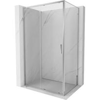 Mexen Exo-S berėmės dušo kabina 140 x 95 cm, skaidri, chromas - 8151-140-095-01-00