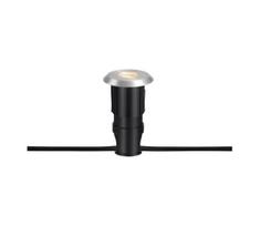 Markslöjd 107717 - LED lauko įleidžiamas šviestuvas GARDEN24 3W/24V IP44 juodas/matinis chromas