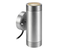 Markslöjd 108170 - LED lauko sieninis šviestuvas GARDEN24 2xLED/3W/24V IP44 matinis chromas