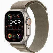 Apple Watch Ultra 2 MREY3EL/A 49mm titano korpusas, Alpine Loop alyvuogių