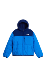 The North Face - B Reversible Shasta Fz Hooded Jacket - Dygsniuota striukė - Mėlyna
