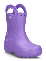 Crocs - Handle It Rain Boot K - Aukšti guminiai batai - Violetinė