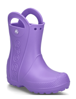 Crocs - Handle It Rain Boot T - Aukšti guminiai batai - Violetinė