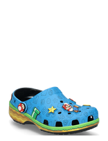 Crocs - Super Mario Core Cls Clg K - Klumpės - Mėlyna
