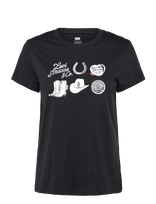 Levi's® - The Perfect Tee Archival Silve - Marškinėliai trumpomis rankovėmis - Juoda