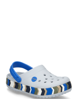 Crocs - Crocband Chevron Band Clog K - Klumpės - Pilka