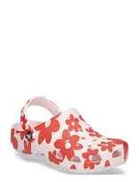 Crocs - Classic Pop Petals Clog - Klumpės - Rožinė