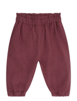 Fixoni - Pants Woven W. Lining - Kelnės - Burgundiška splava