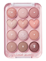 Colorgram - Colorgram Pin Point Eyeshadow Palette - Akių šešėlių paletė - Koralinė spalva