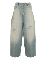 Weekday - Void Low Rise Loose Baggy Jeans - Laisvi džinsai - Mėlyna