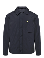 Lyle & Scott - Lightweight Wadded Overshirt - Paminkštinta striukė - Tamsiai mėlyna
