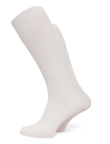 CDLP - Cotton Mid Length Rib Socks - White - Įprastos kojinės - Balta