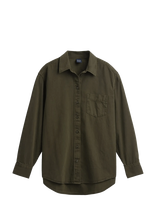 GAP - Denim Big Shirt From The Gap Collection - Džinsiniai marškiniai - Chaki spalva