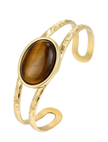 Bud To Rose - Retro Bangle Brown/Gold - Apyrankė - Aukso
