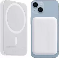 „Ecobox“* belaidis „MagSafe“ išorinis akumuliatorius, 5000 mAh, baltas (35416)