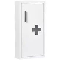Pirmosios pagalbos spintelė su 3 vidiniais skyriais ir magnetiniu uždarymu 40x15x53,5 cm