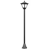 Led saulės energija pakraunami sodo šviestuvai, žibintai  15 x 15 x 120 cm