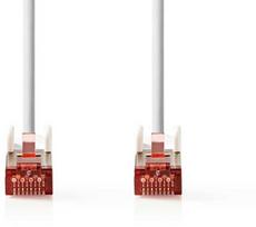 Nedis CAT6-Netzwerkkabel | RJ45 Stecker | RJ45 Stecker - S/FTP | 0.25 m | Innenbereich | Rund | LSZH | Weiss | Box
