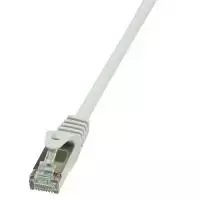 LogiLink CP1102D RJ45 tinklo kabelis, jungiamasis kabelis CAT 5e SF/UTP 15,00 m pilka 1 vnt.