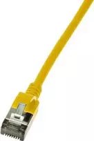 LogiLink plonas U/FTP tinklo kabelis 3 m Cat6a U/FTP (STP) geltonas (CQ9067S)
