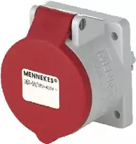 MENNEKES CEE skydinis kištukinis lizdas 5x16A 3385 TwinCONTACT 400V IP44 tiesus 3385