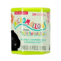 SQUISHMALLOWS Paslaptingas pliušinis gyvūnėlis „Micromallows“, 6 cm