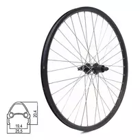 Galinis ratas J19SB 26" // diskiniams Center-Lock stabdžiams, 36H, kasetė, QR, kniedytas, dvigubas, aliuminis