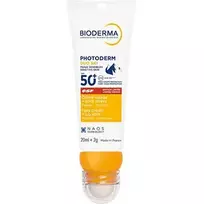 „Bioderma Duo Ski“ veido kremas + lūpų balzamas SPF 50+ – saulės kremas ir lūpų balzamas, 20 ml