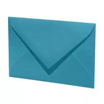 Dekoratyvinis vokas Paper Poetry C7, 110x75mm, 100g, tamsiai žydros spalvos
