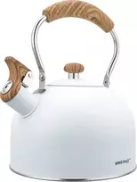„KingHoff“ virdulys su švilpuku, baltas, 2,5 l (KH-1860)