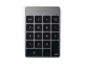 Skaičių klaviatūra Satechi Slim Bluetooth Keypad Space Grey ST-KSALKPM